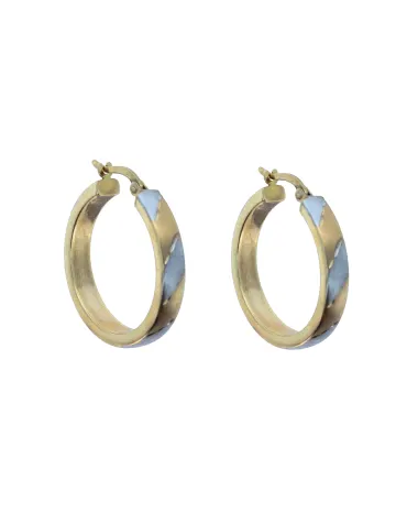9CT T/T HOOPS 3mm/20mm